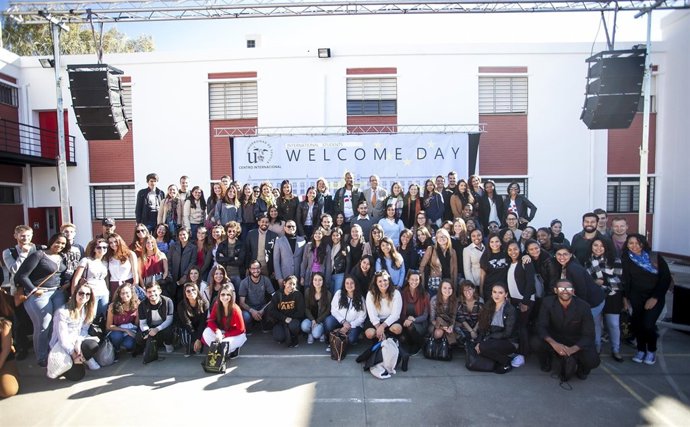 Acto de bienvenida a estudiantes internacionales de la Universidad de Sevilla