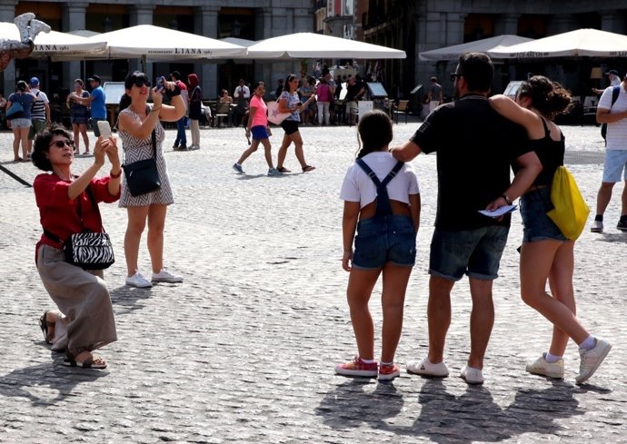 Turismo, turista, turistas en Madrid