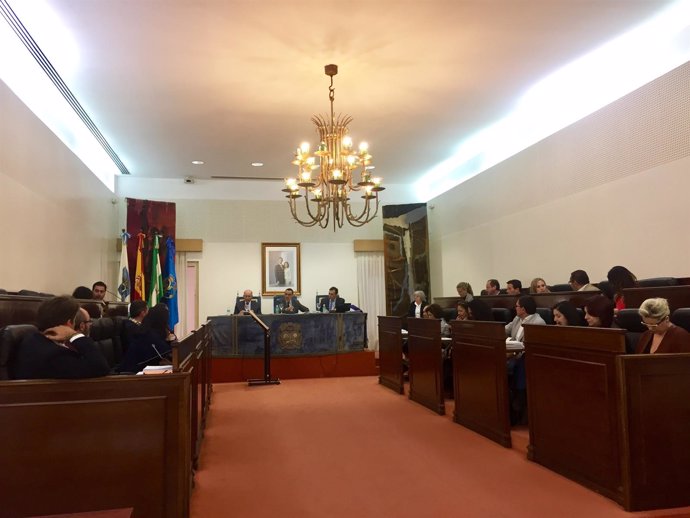 Pleno del mes de noviembre de la Diputación de Huelva.