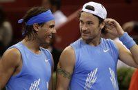 Moyá asegura que Nadal "está bien" de la rodilla y que será "competitivo" en Londres