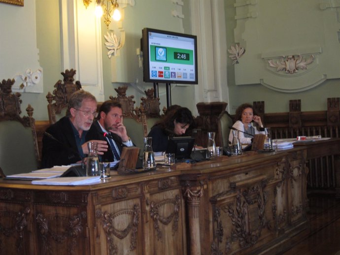 Pleno del Ayuntamiento de Valladolid en noviembre de 2017