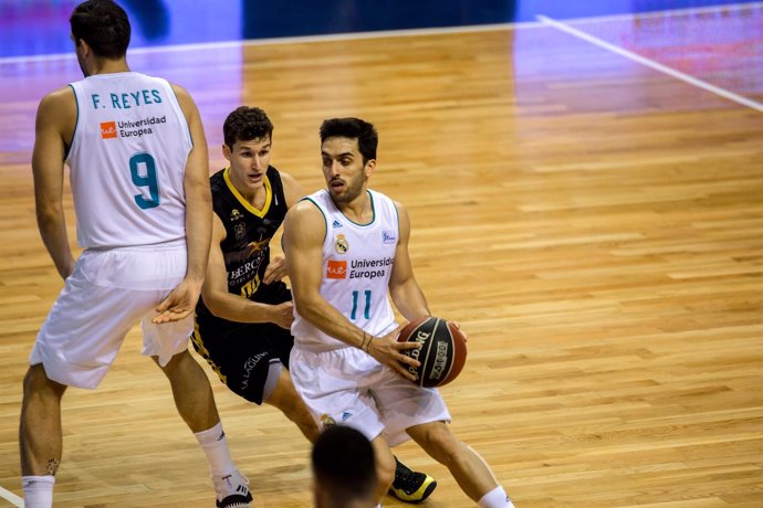 Campazzo y Reyes en el Iberostar Tenerife - Real Madrid