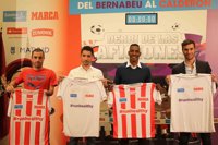 Iván Helguera y Luis Amaranto Perea capitanean 'el derbi de las aficiones'