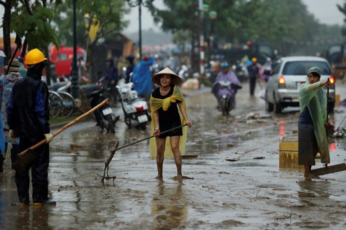 Tifón 'Damrey' en Vietnam