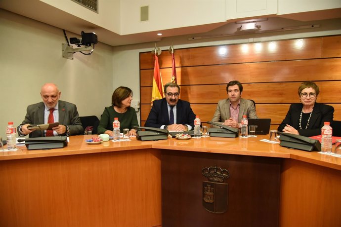 El consejero en la Comisión de las Cortes