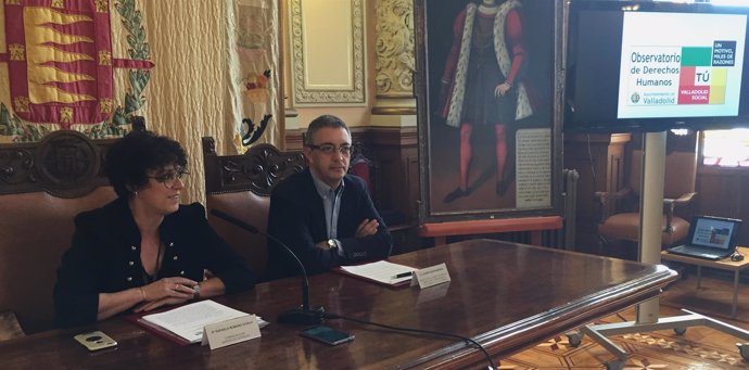 Rueda de prensa del Ayuntamiento de Valladolid y la UVA