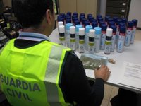 Descubierto en Gójar un laboratorio para obtener resina de hachís utilizando gas butano