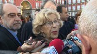 Carmena destaca que las cámaras de videovigilancia en Tetuán no evitarán actos ilícitos pero sí generarán más confianza