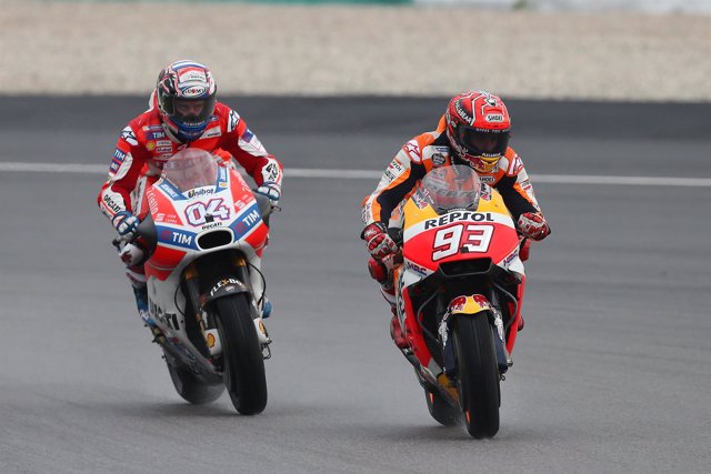 Marc Márquez y Andrea Dovizioso