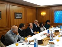 Leiceaga rechaza más "exclusiones financieras" y espera que el Santander mantenga el empleo en Galicia