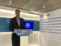 Albiol (PP) propone a PSC y Cs compartir puntos del programa electoral