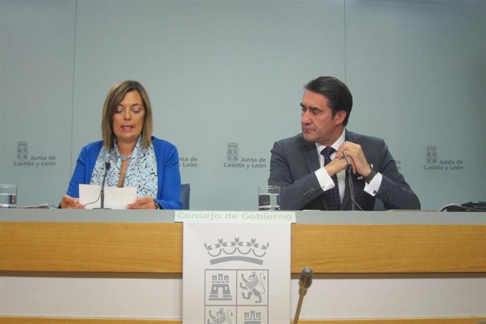 Marcos y Suárez-Quiñones tras el Consejo de Gobierno