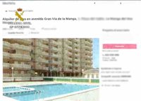 Detenido un individuo que ofertaba casas de alquiler en el Mar Menor pero desaparecía tras cobrar la reserva