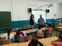 Diputación de Cádiz comprueba el desarrollo de la Escuela de Igualdad para la Co-Educación de San José del Valle