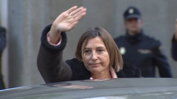 Forcadell comparece ante el juez en el Supremo