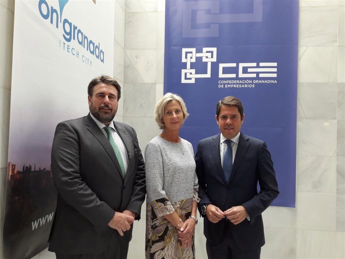 Representantes del BEI, la Comisión Europea y la CGE