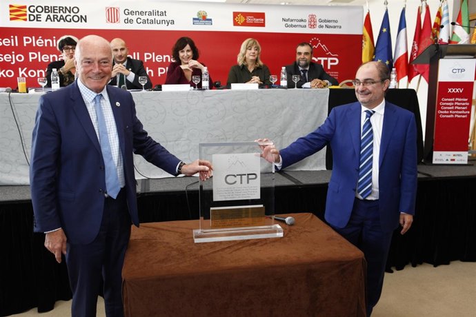 Lambán preside la CTP