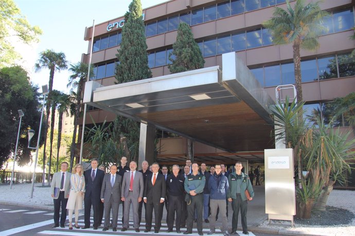 Visita de Ricardo Gil-Toresano a Endesa.