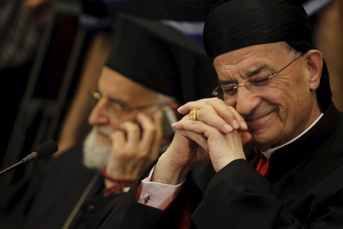 El líder de la Iglesia Maronita de Líbano, Beshara al Rai 