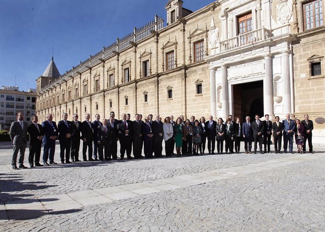 Reunión de la Calre en el Parlamento de Andalucía