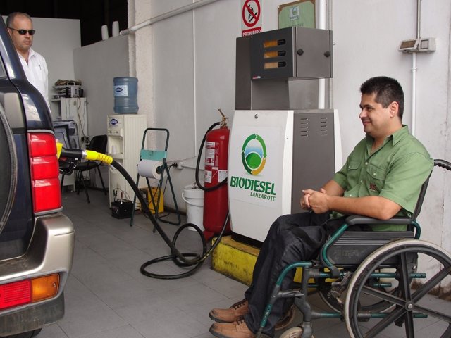 Surtidor de biodiesel