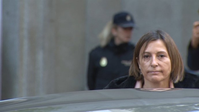 Carme Forcadell llega al Supremo para declarar