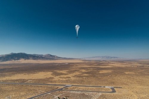 Globo presurizado de Project Loon, de X