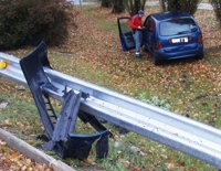 La Policía Foral atiende cinco accidentes de tráfico en las últimas horas