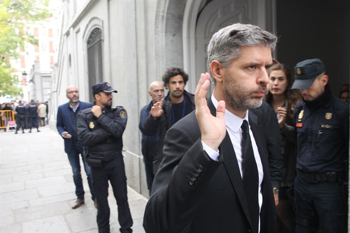 Andreu Van Den Eynde, que representa Forcadell