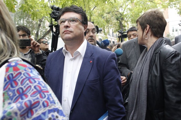 Joan Josep Nuet, exmembre de la Mesa del Parlament, acudeix al Tribunal Suprem