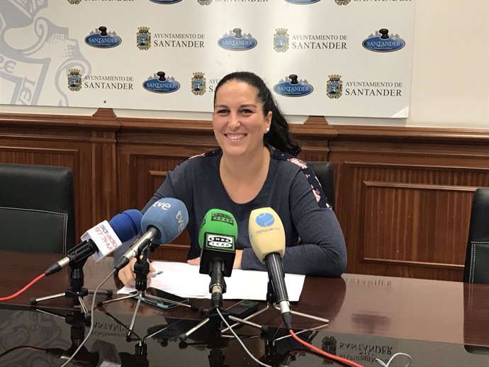 Cora Vielva, concejala no adscrita del Ayuntamiento de Santander 