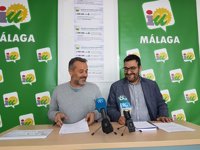 Izquierda Unida presenta 136 enmiendas que aumentan a 400 millones el presupuesto de la Junta para Málaga en 2018