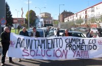 Taxistas autónomos de Valladolid reivindican 16 horas diarias de jornada de trabajo