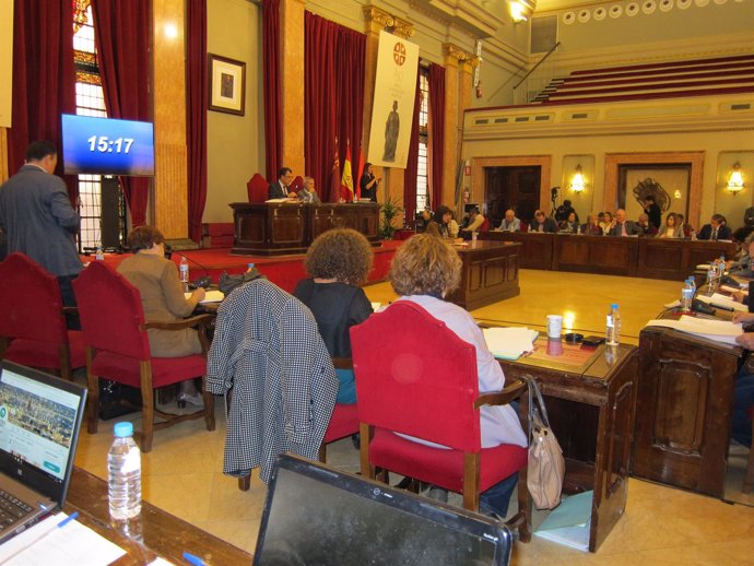 Debate Estado del Municipio en Salón de Plenos Ayuntamiento                  