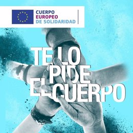 Cartel del Cuerpo Europeo de Soidaridad