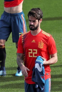 Isco con la selección española