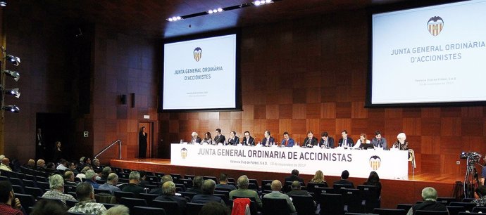 Junta General Ordinaria de accionistas del Valencia CF