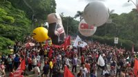 Las calles de Brasil protestan contra las reformas de Temer