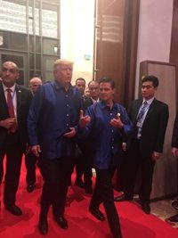 Peña Nieto y Trump se reúnen en el marco de la cumbre del Pacífico