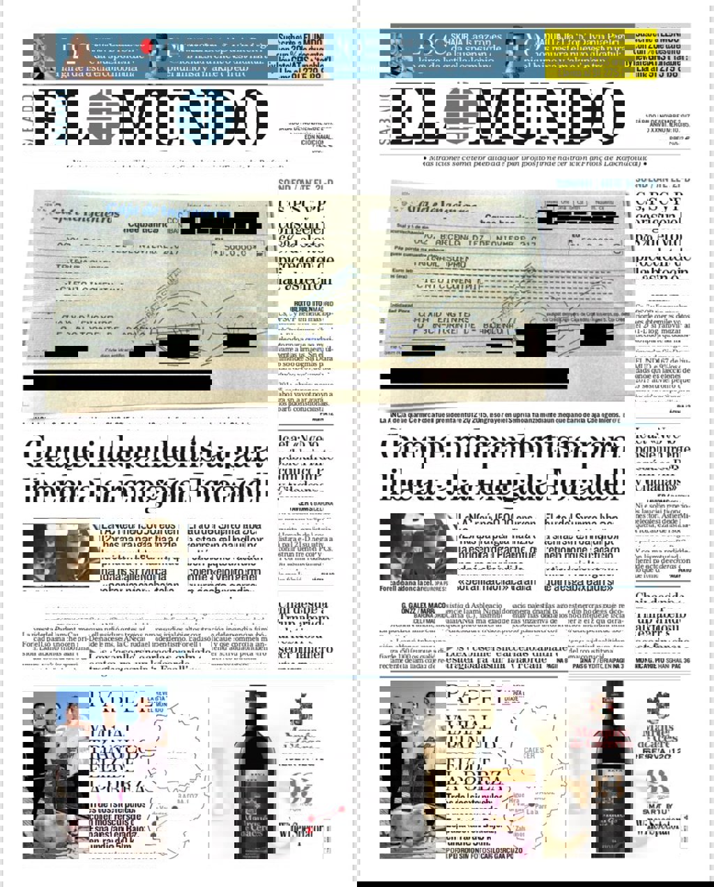 Las portadas de los periódicos de hoy, sábado 11 de ...