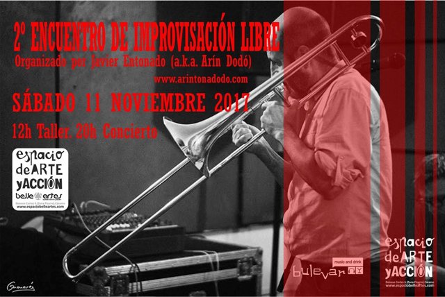 Segundo encuentro de improvisación libre en Cáceres