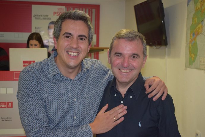 Alberto García con Pablo Zuloaga