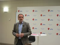 Esparza dice que la manifestación contra el TAV "está convocada a partir de una mentira"