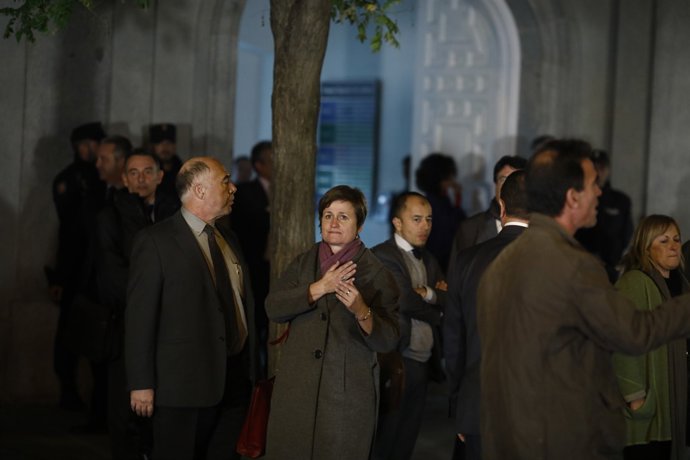 Anna Simó surt del Tribunal Suprem després de declarar