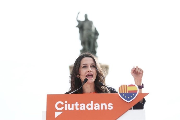 La líder de Cs a Catalunya,  Inés Arrimadas