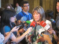 Núria Marín se incorpora a la Ejecutiva del PSOE con la voluntad de que se entienda "bien" el problema de Cataluña