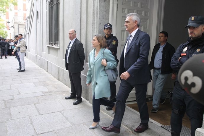 Forcadell surt del Tribunal Suprem