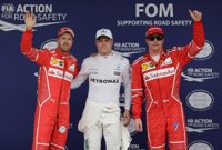 Bottas arrebata la pole a Vettel y calma el drama de Mercedes; Alonsos saldrá sexto