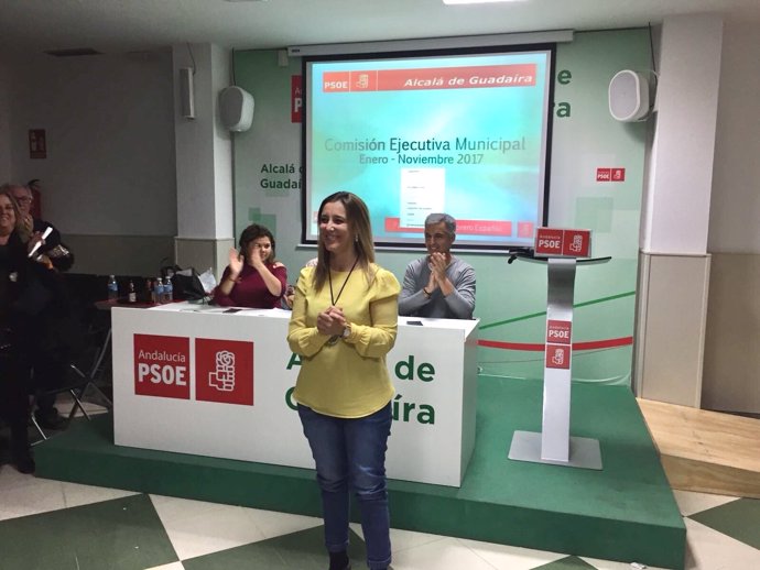 La nueva secretaria general del PSOE en el municipio, Ana Isabel Jiménez