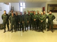 Parte de la Aalog 61 de El Empecinado (Valladolid) se despliega en Líbano